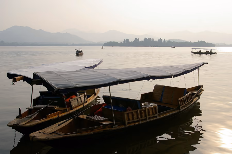 West Lake in Hangzhou, China