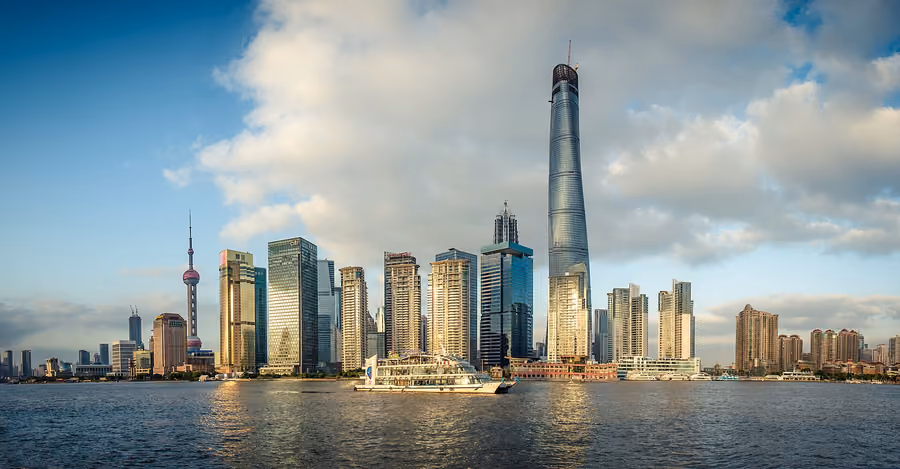 The Bund in Shanghai, China